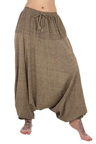 Pantalones-de-un-harn-Baggy-Drop-entrepierna-Plain-0